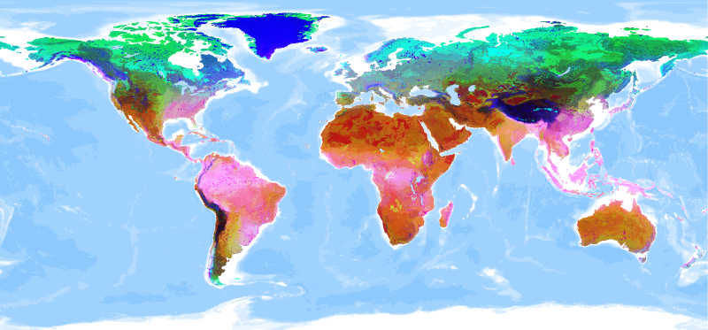 5000 ORNL-TNC Global Ecoregions
