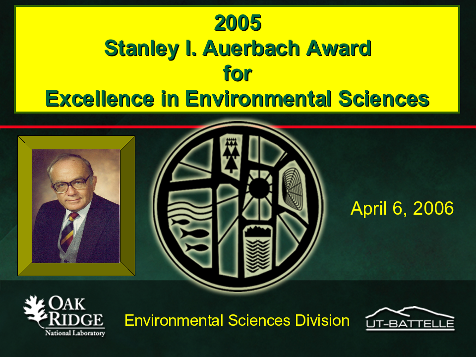 Stanley I. Auerbach Award