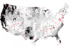 National Park Network of the Conterminous United States