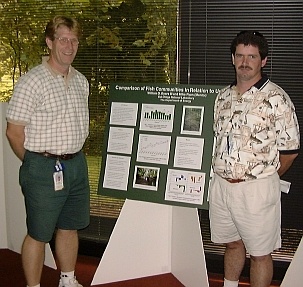 Mentor Mike Ryon with student William Byars, III, from Midlands
Technical College