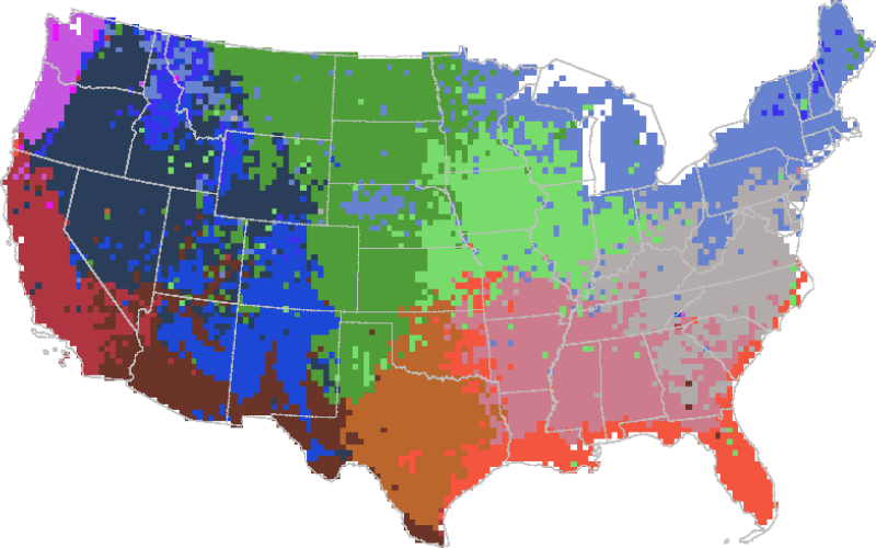Coarsened Resolution Map