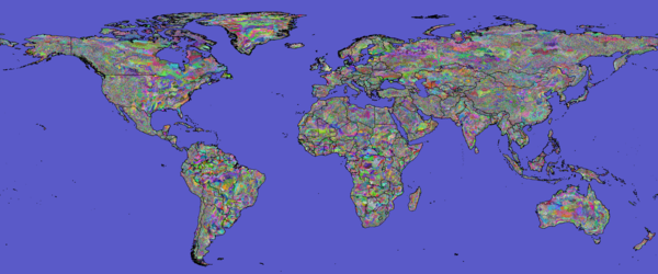 Seed Transfer Zones for PCM, Scenario A1FI, 2100, without Elevation
