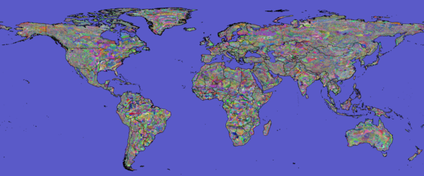 Seed Transfer Zones for Present Conditions without Elevation