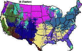 15 Zones - Abiotic Conditions/Potential Vegetation