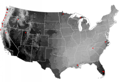 Imaginary
Network of Under-represented Unusual Ecoregions