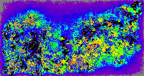 Map of potential GT corridors predicted by PATH