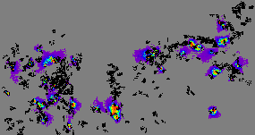 Map of potential GT corridors predicted by PATH